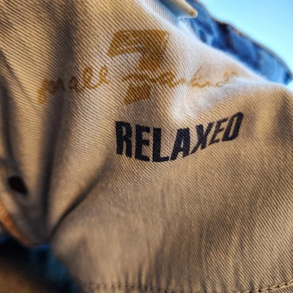 7 of a Kind Jeans Men's 36 Made in USA Button Fly Medium Wash Pants - Picture 10 of 10